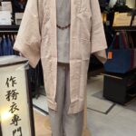 本麻の羽織入荷致しました。